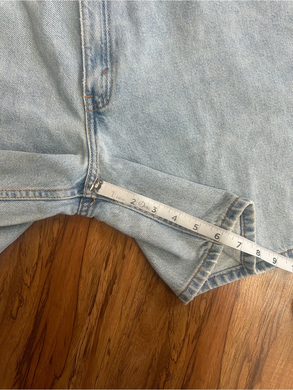 Vintage Y2K Levi’s 550 Red Tab Relaxed Fit Dad Jean Shorts Womens Size 18 - Picture 11 of 12